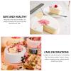 ibasenice 25pcs Valentine's Day Cake Picks Heart-shaped Cake Ornaments for Party Decorations Sturdy Inserts to Use Chic Design for Valentine's Day Celebrations view 2