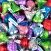 500pcs Rainbow Candy Kisses Milk Chocolate (5lbs; Approx. 500 pcs) view 1