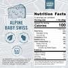 Farmers Market, Gluten Free, Keto, Paleo, Low Sodium, Zero Sugar, Wisconsin Cheese Gift Sets, 3-Pack, Alpine Baby Swiss view 2