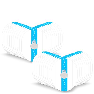 Adhesive Patches for Guardian Sensor 3/4Waterproof and Latex Free CGM Sensor Patches for 7 Days (40 Pack), Pre-Cut Adhesive Tape, Continuous Glucose Monitor Protection Cover -GTAGKOMMEN