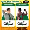 Back Scratcher for Men with Strap Double Sided Great for Mobility Impaired Hard-to-Reach Itchy Places Gift for Dad Fathers Day Present Unique Gift for him Best Long Reach Manual Gator Backscratcher view 4