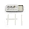 Bee Well Invisalign Wax | 100% All Natural Beeswax Aligner Kit Essential for Clear Aligners Strips | Protects & Relieves Irritation | 1 Recyclable Tin with 40 Strips view 2