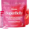 Blume SuperBelly Gut Health and On-The-Go Hydration Packets, GLP-1 Friendly, Sugar-Free, with Prebiotics, Probiotics, Apple Cider Vinegar, Vitamin C, and Electrolytes, Strawberry Hibiscus, 15 Sticks view 1