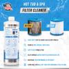 ACTIVE Jetted Bath Tub Cleaning Solution and Hot Tub Filter Cleaner - Includes 32oz of Whirlpool Tub Cleaner and Spa Filter Cleaning Liquid view 3