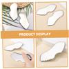 Healeved Stainless Steel Muscle Scraper Tool Gua Sha Scraping Board Scraping Massage Tool Face Scraper Tool Body Gua Sha Tool Face Scraping Tool Guasha Tool for Face view 3