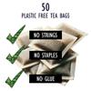 Thai Lemongrass and Pandan Tea - 50 Plastic Free Bags | Organic, Caffeine Free, Vegan Friendly | Perfect for Hot & Iced Tea, Zero Sugar view 2