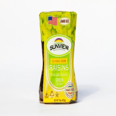 Sunview Jumbo Green Raisins 3-15 oz. Canisters