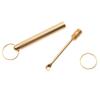5 Pcs Ear Wax Removal Tools,Portable Ear Pick Spoon Attached Key Ring,Ear Curettes Ear Remover Pick Ear Spoon Ear Cleaning Tool for Adults,3 inch view 3