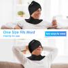 ComfiTECH Cold Cap and Neck Ice Pack Wrap Gel Combo, Care Package for Head and Cervical, Black, Large view 4