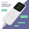 AICNLY 10 Pcs Basalt Hot Stones Massage Set with Temperature Adjustment-Hot Stones Massage with Warmer Kit, Professional Massage Tool for Spa-Lymphatic Drainage, Relieve Tension and Muscle Pain view 3