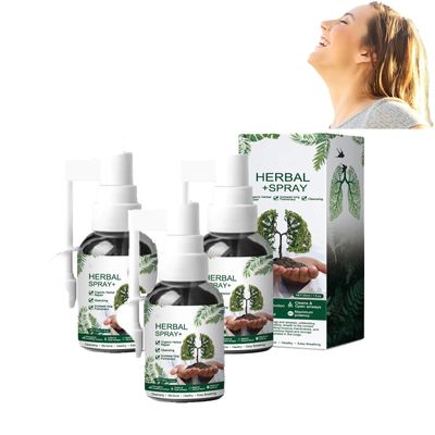 BITYEYE lung cleanse spray,respinature herbal spray,herbal lung spray,Herbal Spray Cleansing,30ml respinature herbal lung cleanse mistpowerful lung support (3PCS)