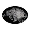 200pcs Rimless Frames Sleeves U-Clip Plastic Compression Sleeves for Rimless Glasses Accessories Tools 1.4/1.5/1.6 (1.5mm x 7mm x 0.8mm with Hole) view 1
