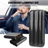PerGar Cigar Holder Case, Carbon Fiber Cigar Case Humidors 3 Tubes Cigar Holder Storage Box Travel Case Car Interior and Exterior Modification view 4