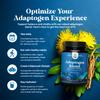 Herbal Adaptogen Mood Support Supplement - Calming Adaptogens Supplement for Stress & Cortisol Management with Ashwagandha Rhodiola Rosea & Maca Root - Vegan Non GMO & Daytime Friendly -120 Count view 4