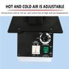 CHIPEL Eyeglasses Frame Heater, 1500W Optical Eyeglasses Frame Warmer, Hot and Cold Air Switching, 80-130 Temperature Adjustable, Ceramic Heating, for Non-Metal: Resin/Sheets/etc Spectacle Frames view 4