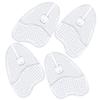 2pairs Transparent Metatarsal Cushions Adhesive Forefoot Pads for Women Non-Slip Ball of Foot Cushions for Sandals and Slippers Pain Relief and Comfort view 1