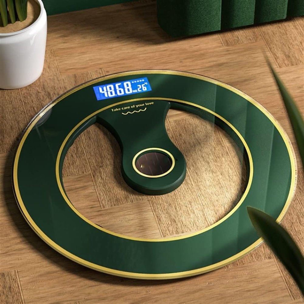 ARTSZY Small Weight Light Energy Charging Human Body Home Intelligent Fat Measurement Precision Electronic Scale