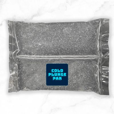 Cold Plunge Pak, Reusable Ice Packs for Cold Plunge/Ice Bath/Cold Therapy - 10/Pack (2.5lb Packs), Non-Toxic, Latex Free.