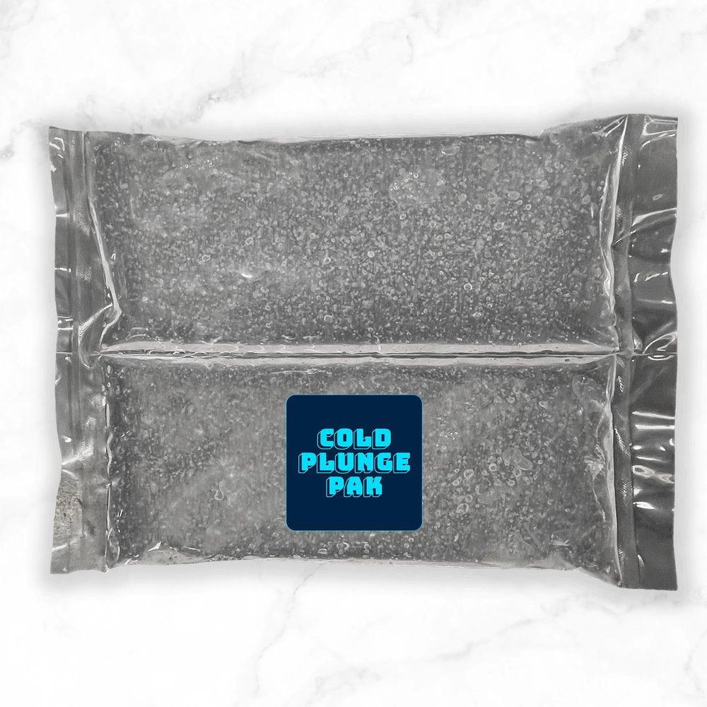Cold Plunge Pak, Reusable Ice Packs for Cold Plunge/Ice Bath/Cold Therapy - 10/Pack (2.5lb Packs), Non-Toxic, Latex Free.