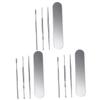 Gatuida 9pcs Stainless Steel Ear and Gentle Wax Removal Ergonomic Design Easy to Clean Ear Cleaning Tools view 1