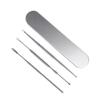 Gatuida 9pcs Stainless Steel Ear and Gentle Wax Removal Ergonomic Design Easy to Clean Ear Cleaning Tools view 3
