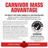 MuscleMeds CARNIVOR Mass Gainer Beef Protein Isolate Shake, 50 Grams Protein, 125 Grams Carbs, 0 Fat, 0 Sugar, Lactose Free, Chocolate Fudge, 5 Pound view 3