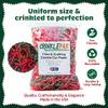 CrinklePak 10 LB USA Made crinkle paper filler | Paper Shred Filler for Shipping packages, Gift Wrap, Great packing paper for gift basket filling, Birthdays, Weddings, and Anniversaries | Christmas view 3