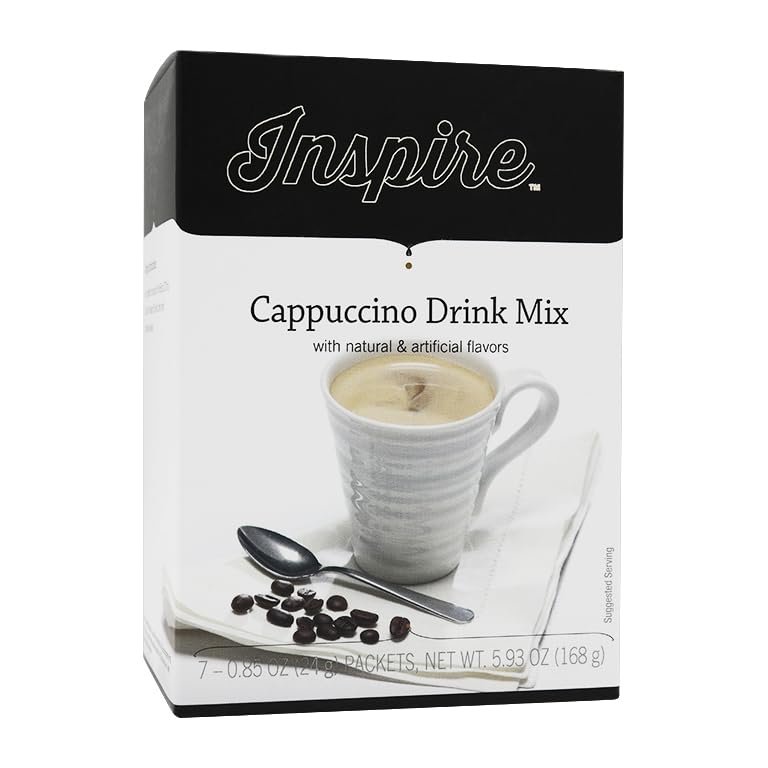 Bariatric Eating Inspire 15g Hot Protein Mix Decaf Cappuccino (1-Pack)