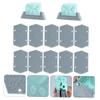 PartyKindom 28pcs Multi-Function Window Groove Cleaner Premium Kitchen Cleaning Tools for Effortless Removal Window Gaps and Household Surfaces Versatile Scouring Pads for Practical Use view 4