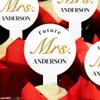 Custom Bridal Shower Cupcake Toppers, 2x4 Inches, Solid Plastic Personalized Future Mrs. Your Name Dessert Toppers, Bachelorette Party Cupcake Picks (100) view 3