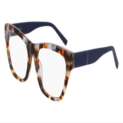 DKNY Unisex Sunglasses, 244 Bone/Ink Tortoise, 54