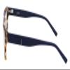DKNY Unisex Sunglasses, 244 Bone/Ink Tortoise, 54 view 3