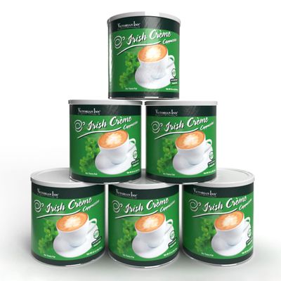 Victorian Inn Instant Cappuccino - Irish Crme Flavor - Smooth & Flavorful Coffee Mix - Perfect Hot, Cold, or Blended - Ideal as Coffee Creamer - 2 Pound (Pack of 6)