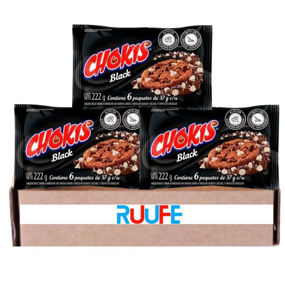 Chokis (Pck of 3) Cholocate Chip Cookies Great for lunch, camping, snack. Kids favorite snack Colombian Snack Colombian food products Colombian snack food comida colombiana mekato colombiano
