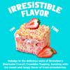 Bakebright Strawberry Shortcake Crunch Crumbles Topping | 4oz Tasty Ice Cream Dessert Topping Crunch Coat Toppings for Ice Cream Bar Topper view 4
