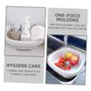 1 Set Wash Basin Hand Washing Machine Washboard for Hand Washing Clothes Washboard for Laundry Bucket Washing Board for Laundry Wash Board with Washboard Child Pp Washing Dishes view 4