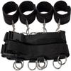 Bed Restraint Sex Spreader Bar Sex Adult Play for Queen Size Couple Ties up Handcuff Adjustable Sexy Straps Women Wrist Ankle Soft Cuff SM Tool Restraint Set Sex Furniture Women's Hoodies view 2