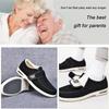 Men's Diabetic Shoes Wide Width Shoes,Warm Wool Boots Casual Orthopedics Wide Feet Swollen Shoes Thumb Eversion Adjust Diabetic Walking Shoes Men 7.5/Women 8.5 view 2