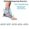2 Pairs Mixed Colors Neuropathy Socks For Women & MenNano Neuropathy SocksDiabetic Open Toe Foot Sleeves Elastic SockCompression SocksSleep Socks view 3