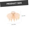 Healvian 4pcs Silicone Scalp Massage Brush for Hair Washing Gentle Cleaning Tool Dual-use Shampoo Brush for Women Soft Bristles for Scalp Care and Relaxation view 3