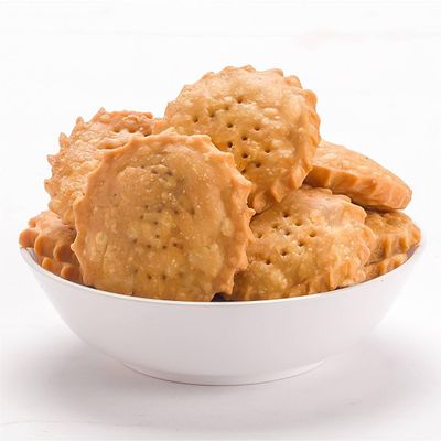 Achari Mathri (300g) | Ready to Eat Evening Tea Time Snacks | Healthy | Crispy | Namkeen | Indian Snacks (Achari Mathri)