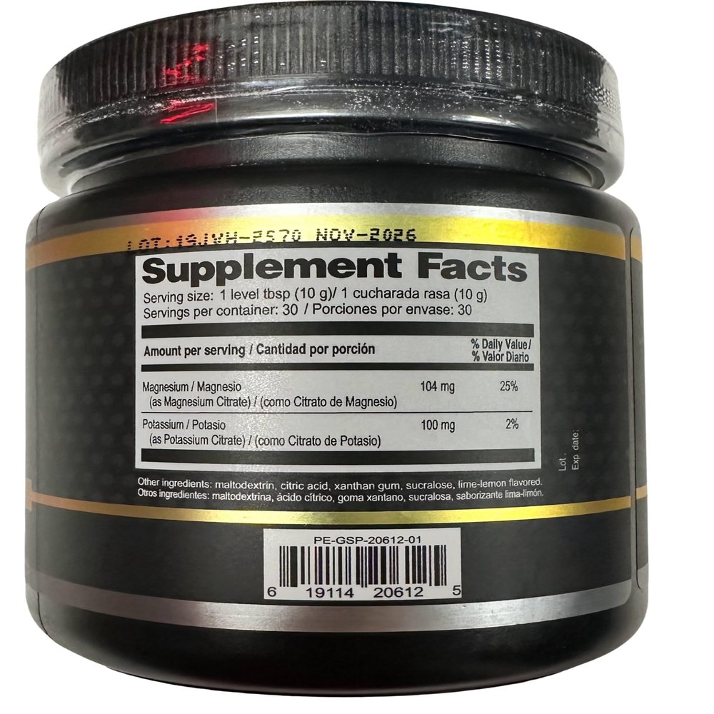 Plantimex Magnesium Potassium Citrate Powder 10.5 oz (300 g) CITRATO DE MAGNESIO Y POTASIO Dietary Supplement