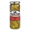 Amish Valley Products Pickled Crisp Okra Glass Jar Gourmet Chacuterie Board Garnish Vegetable (Mild, One Jar) view 4