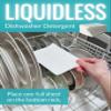 WEIGHTLESS Dishwasher Detergent Sheets - Enzyme-Powered Formula Cuts Grease & Dissolves Stuck On Food - Plastic Free & Eco Friendly Alternative to Pods, Liquid & Powder - No Harsh Chemicals - 60 Loads view 2