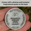 15 Months Sober Token | Fifteen Month Sober Chip | Non-AA Gift, Non-Religious Medallions for Men and Women Celebrating Sobriety view 3
