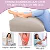Leg Pillows for Elevation Blood Circulation and Knee Pillows for Sleeping for Back Pain with Reusable Injury Ice Packs -Wedge Inflatable Pillows for Side Sleepers and Knee Pillows for Knee Pain view 2