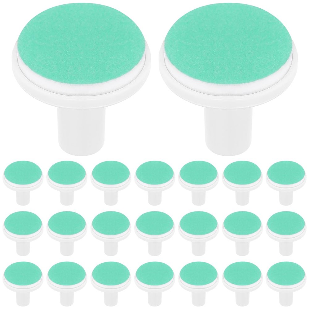 DOITOOL Baby Electric Nail File Replacement Pads 0.70In Grinding Heads for Infant Toddler Nail Trimmer Accessories Safe Sandpaper Trimmer Replacement Pads