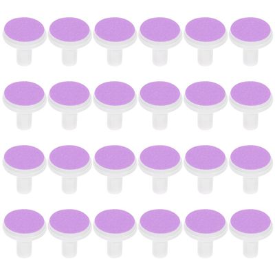 DOITOOL 24Pcs Baby Nail Trimmer Replacement Pads Electric File Grinder Heads Safe Infant Nail Care for Toddler Grooming