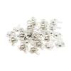 Cilky 10pair Replacement Metal Batteries Spring Contact Plate Silver for AA AAA Batteries Positive and Negative Contact Pieces Small Springs Compression view 2
