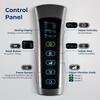 SereneLife Air Compression Leg Massager, Full Leg Massager with Heat and Compression, Ice Pack, Portable and Adjustable with 6 Modes 3 Vibrations 3 Intensities, 11 Airbags for Thigh Calf Foot Massage view 4